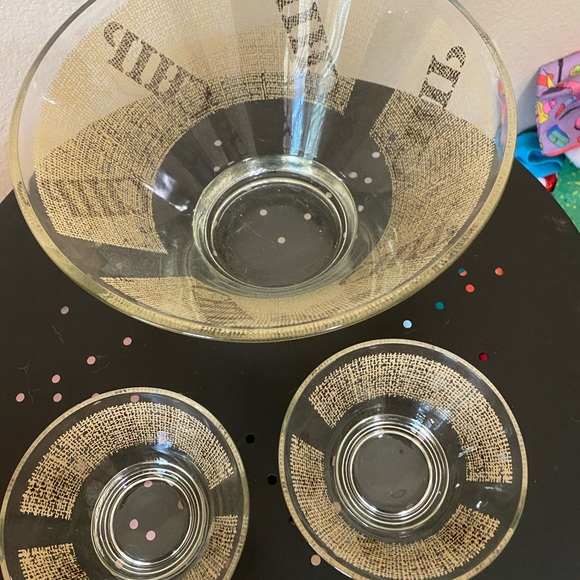 Chip and dip bowls vintage! - Picture 3 of 5